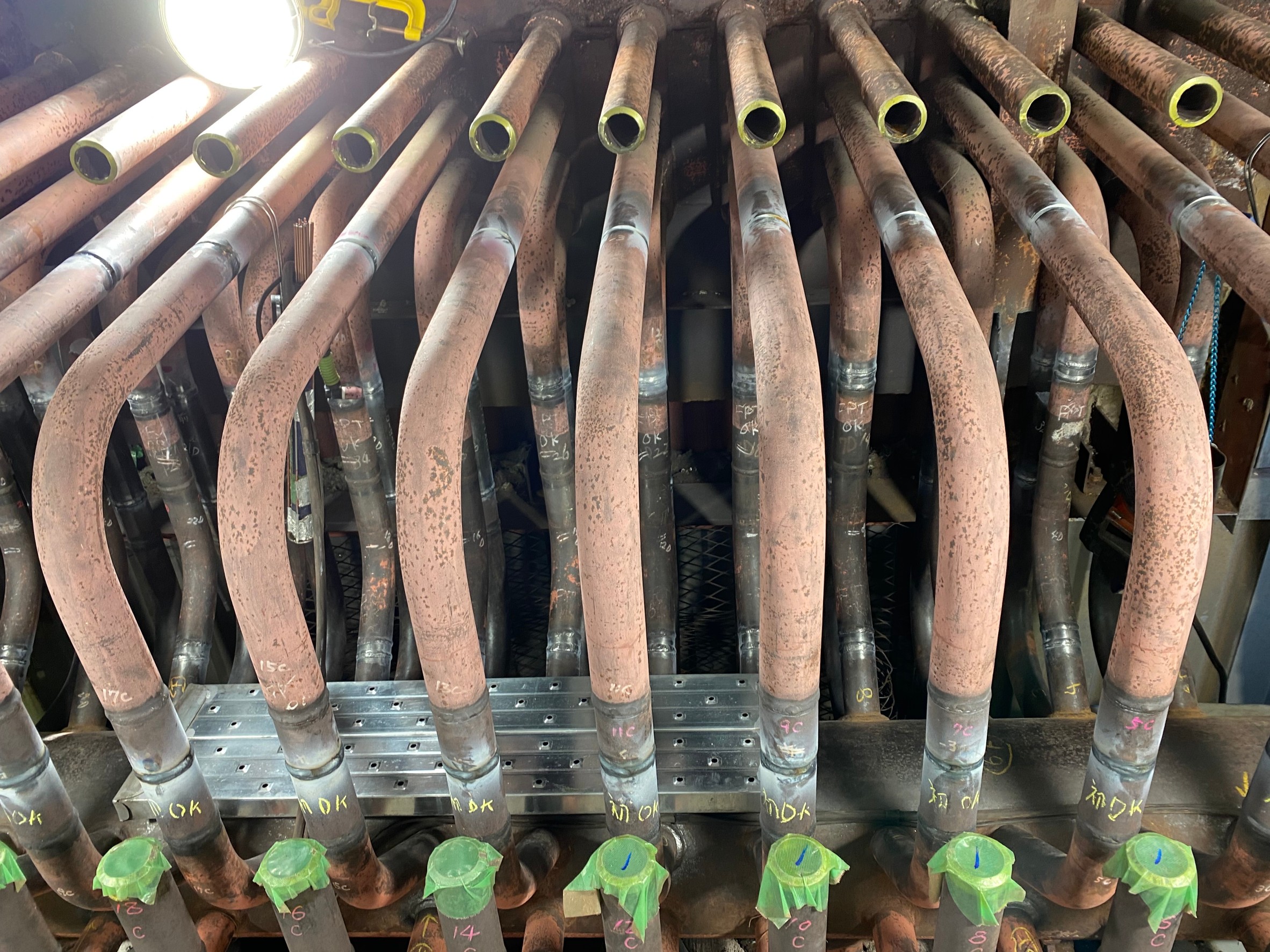 溶接工事　配管工事